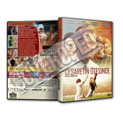 Cesaretin Ötesinde - My All-American Cover Tasarımı (Dvd Cover)